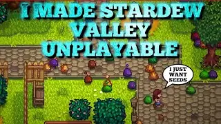 I Made Stardew Valley UNPLAYABLE By Hatching More Slimes Than I Can Count