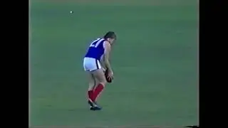 Peter Tossol - Melbourne - 2 goals v Hawthorn - 1984 Round 13 - Princes Park - VFL