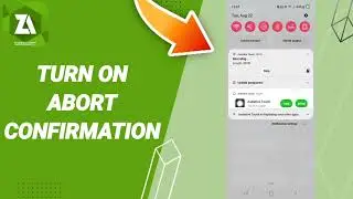 How To Turn On Abort Confirmation On ZArchiver App