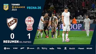 #TorneoBinance 2023 | Fecha 26 | resumen de Platense - Hurac&aacute;n