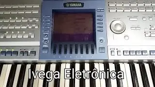 Teclado Yamaha com display apagado