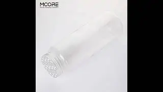 500ml Round PET Bottles with Straw