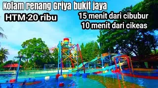 Kolam Renang Murah Griya Bukit Jaya dekat cikeas dan dekat Cibubur Jakarta