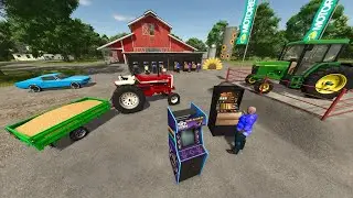 Trying to Win Tractor at Arcade | Farming Simulator 25 | Back in my Day 10