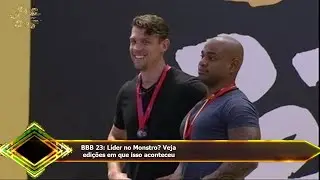 BBB 23: L&iacute;der no Monstro? Veja  edi&ccedil;&otilde;es em que isso aconteceu