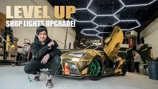 Shop Gets Hexagon Lights!