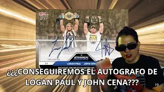 BUSCAMOS EL AUTOGRAFO DE JOHN CENA Y LOGAN PAUL | CARTAS TOPPS
