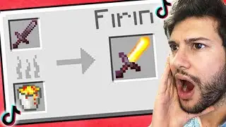 VİRAL minecraft TİKTOK hilelerini test ettim 8!