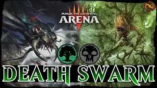 DEATH SWARM SIEGE | MTG Arena - Golgari Insect Spider Tokens Anti - Meta TARKIR Standard Deck
