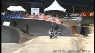 Bradley Gates at the 2011 Oceania BMX Championships