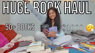 Huge Book Haul 📚✨ So many Books | What I&rsquo;m Reading | 50+ Collection 