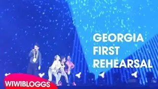 Junior Eurovision 2015 Rehearsal: Georgia The Virus - Gabede | wiwibloggs