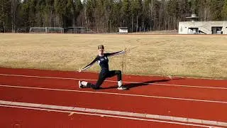 13-15-vuotiaiden omatoimiharjoitus: Pituus + keihäs