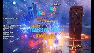 genshin impact 2.7 ABYSS HYPER CARRY YELAN C1 R1 showcase