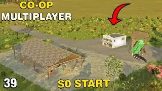 STARTING TO EXPAND THE NEW TOWN AREA CO-OP Multiplayer Survival4X FS25 Ep39