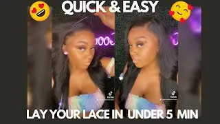 Install your lace wig in under 5 min using GOT2BE Freeze Spray !