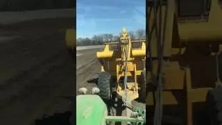 making terraces john deer scraper