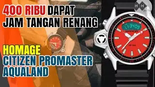 Review Jam Tangan Murah Sanda Watches Homage Citizen Promaster Aqualand