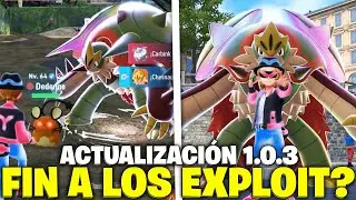 NUEVA ACTUALIZACI&Oacute;N 1.0.3! ADI&Oacute;S EXPLOIT y HOLA MEGA CHESNAUGHT? | POK&Eacute;MON LEYENDAS Z-A