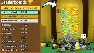 Best Honey Gift Hive | Free GIFTED DIAMOND EGG (Bee Swarm Simulator)