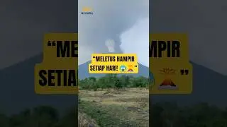 &ldquo;Gunung Paling Aktif di Dunia Ada di Indonesia! 😱🌋&rdquo;#GunungMerapi #Indonesia #FaktaUnik #Shorts