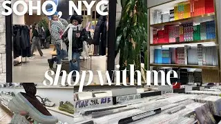 COME SHOP WITH ME: Soho, NYC | Kith Women's, Zara, Lululemon, Aritzia, Record Store, BK9
