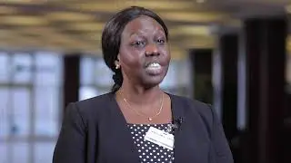 Dr. Victoria Anib Majur at the Experts Group Meeting on Civil Registration