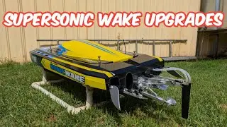 Montaż zestawu modernizacyjnego do łodzi Proboat Supersonicwake firmy RC Boat Bitz