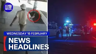 New footage of Sydney stabbing; Man killed in Bruce Highway crash | 9 News Australia