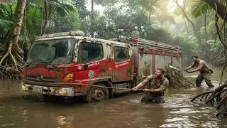 Asmr Car Restoration! Full Restoration of a Pierce Fire Truck from Total Disrepair to Looking New