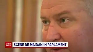 Filmul bătăii dintre deputații Dan Vîlceanu și Florin Roman. ”A încercat să mă muște”
