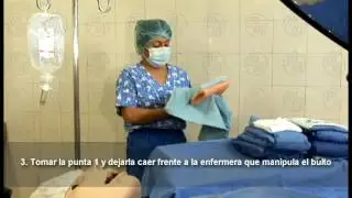 Manejo y uso de material esteril