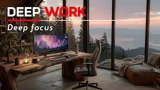 Deep Work Music for Intense Focus & Productivity ~ Flow State Ambient Background