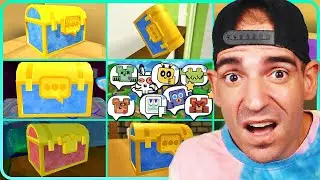 Consegu&iacute; TODOS los COFRES OCULTOS de GESTOS y DISFRACES en Super Bear Adventure... 🎭🗝️