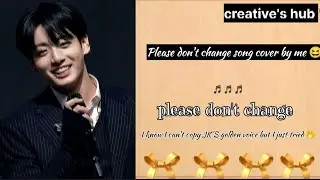 Please don't change song cover by me😆I don't know why but I am laughing on my own voice 😅 #cover #yt