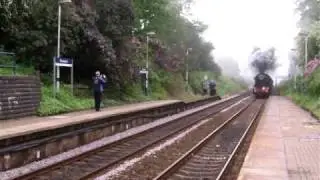 LMS 48151 on The Fellsman Passing Pleasington on Weds 2nd June 2010.