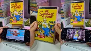 The Simpsons Game on PSP !! ASMR Testing
