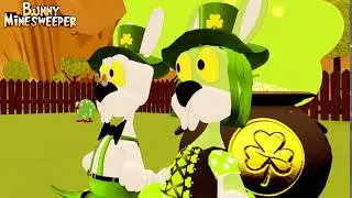 Happy St.Patrick's Day ★  Bunny Minesweeper