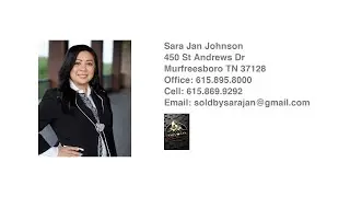 495 Green Meadow Ln Smyrna TN 37167 &mdash; Sara Jan Johnson