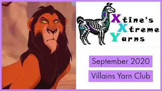 Villains Monthly Yarn Club Unboxing - September 2020