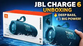 JBL Charge 6 Unboxing & First Look | Power Meets Bass #JBLCharge6#JBLUnboxing#BluetoothSpeaker