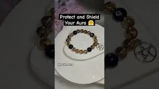 Protection Bracelet | Smoky Quartz #youtubeshorts #song #healin #ytshorts