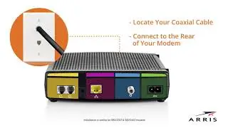 Setting up your ARRIS SURFboard Internet & Voice Modem