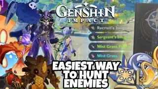 Easy Enemy Farming - How To Find Cicin Mage, Fatui, Geovishap And Any Enemy