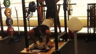 Simon Pettersson, Incline Bench 110kg, PB