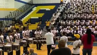 Alabama State University vs Kentucky State University DRUMLINE BATTLE in Cleveland, Ohio