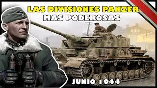 ¿Cuál Fue la DIVISIÓN PANZER MAS POTENTE EN NORMANDIA en 1944? | Segunda Guerra Mundial