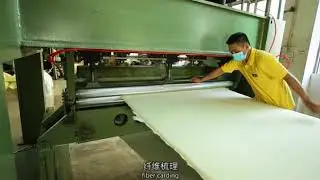 Prodcution process of high temperature felt belt/felt roller