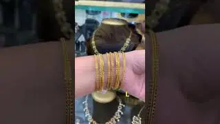 💞💞BEAUTIFUL BANGLES COLLECTION IN ONE GRAM GOLD JEWELLERY PRICE 460+$ 2&rsquo;4,2&rsquo;6,2&rsquo;8 💞💞 FANCY