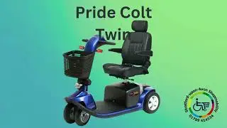How to Use the Shopmobility Pride Colt Twin Mobility Scooter